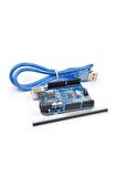 Uno R3 Klon Usb Chip Ch340 + Usb Kablo Hediyeli
