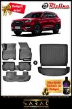 Rizline Chery Tiggo 8 Pro 2022 Sonrası Excellent 3D Havuzlu Paspas & Bagaj Havuzu Seti + (HEDİYELİ!)