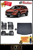 Ford Kuga 2019 Sonrası 3d Havuzlu Paspas & Bagaj Havuzu Seti(HEDİYELİ!)