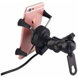 Pcx 125 - 150 Usb Şarz Telefon Tutucu