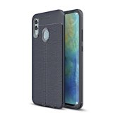 Smcase Samsung Galaxy M10s Kılıf Deri Dokulu Silikon