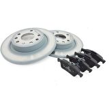 Opel Vectra C Arka Fren Disk ve Balata Seti GM 93186300