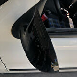 Sts Oto Aksesuar Fiat Palio 2010-2012 Batman Yarasa Ayna Kapağı Piano Black ABS Plastik