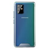 Smcase Samsung Galaxy A81 Kılıf Gard Darbeye Dayanıklı Silikon  Nano Ekran Koruyucu