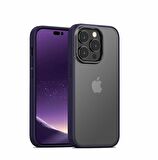 Gpack Apple iPhone 14 Pro Kılıf İmpact Alpin Mat Buzlu Kapak