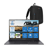 Asus Vivobook 16X K3605VC-RP461 Intel Core I5 13420H 8gb 512GB SSD RTX3050-4GB Freedos 16" 144Hz Wuxga Taşınabilir Bilgisayar RP461F02 + Zetta Çanta