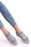 Wordex F3 Kalın Taban Günlük Kadın Fileli Yazlık Sneaker Spor Ayakkabı