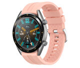 Megafox Huawei Watch GT 3 Pro 43 mm Uyumlu Silikon Kordon Spor Tasarım Suya Dayanıklı Premium Kayış