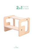Kule StepIn Box Basamak Natural Renk
