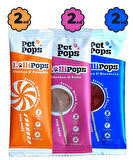 - Kedi ve Köpekler için LoliPop Ödülü - %100 doğal / Yenilebilir Çubuklu /  6 lı