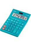Casio Hesap Makinesi Masa Üstü 12 Hane Mavi Gr-12c-lb