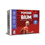 Mavi Kirpi 3. ve 4. Sınıf Popüler Bilim Vücudumuz (10 Kitap)