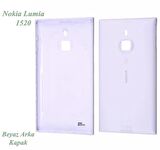 Nokia 1520 Arka Kapak Nokia Lumia 1520 uyumlu Beyaz Arka Kapak 
