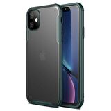 Smcase iPhone 12 Mini Kılıf Vonk Hibrit Silikon  Tam Kapatan Ekran Koruyucu