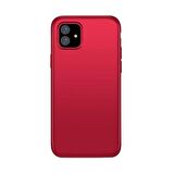Smcase iPhone 12 Kılıf Lüks Silikon  Nano Ekran Koruyucu