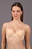Kadın Ten Rengi Desteksiz B Cup Sütyen