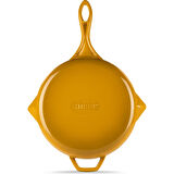 HOSSEVEN HS Y GTV 28 YUVARLAK GRİLL TAVA/KAPAK 28CM ÇİFT KULP SARI