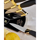 COOKER CKR2819 6PRÇ LÜX BIÇAK SETİ GOLD