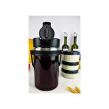 AKILLIELMA-COOKER-ZEGO KAHVERENGİ YEMEK TERMOSU ÇELİK 2.2 LT YK1413 XG-7023 5459
