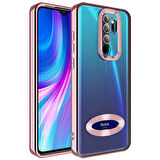 Gpack Xiaomi Redmi Note 8 Pro Kılıf Logo Gösteren Kamera Korumalı Silikon