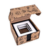 Nobbystar Yapışkanlı Sök-Tak Paspartulu Siyah 14x14cm POLA Kare Fotoğraf Çerçevesi - 3'lü Paket