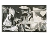 Picasso - Guernica'dan Bir Kesit - Poster
