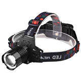 OR-T116 Şarjlı Kafa Lambası 30 Watt Profesyonel Kafa Feneri Tg LED Zoom Özellikli