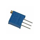 3296W-501 Çok Turlu Trimpot (Dik) 500Ω x 1 adet  (rf002)