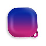 Gpack Samsung Galaxy Buds 2 Kılıf Kancalı Çift Renk Sert Plastik SF8
