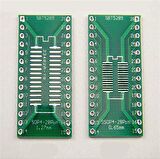 SMD/DIP Çevirici (TSSOP28 - SOP28)  x 1 adet  (rf031)