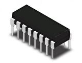 Entegre SN74HC595N DIP 16 x 1 adet  (rf037)