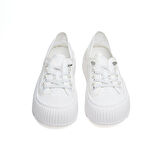 Bağcıklı Fileli Günlük Kadın Sneaker