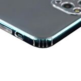 Smcase iPhone 12 Pro Max Kılıf Kamera Korumalı Anti Şok Silikon  Nano Ekran Koruyucu