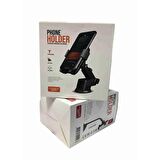 POWERBAY TT13 AYARLANABİLİR VANTUZLU CEP ARAÇ TUTUCU OTO ARABA İÇİ TELEFON TUTUCU