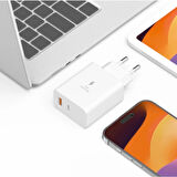 33w Şarj Aleti,Adaptörü ,Şarj cihazı(45 dk Hızlı şarj Desteği+Otomatik Şarj Kesme+İphone MFI Desteği