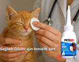 - Kedi ve Köpekler için Göz Yaşı Lekesi Temizleme Solüsyonu - 50ml