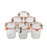 Weck Vakumlu 160 ml Cam Kavanoz Seti 6'lı