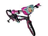 CORELLİ SWERA 20" JANT VİTESSİZ V FREN SİYAH PEMBE YEŞİL KIZ ÇOCUK BİSİKLETİ