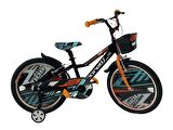 CORELLİ RAPTOR 20" JANT VİTESSİZ V FREN SİYAH TURUNCU  ÇOCUK BİSİKLETİ