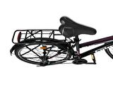 CORELLİ SPINNEY WX200 26" JANT 21 VİTES V FREN 16" KADRO SİYAH PEMBE BEYAZ KADIN ŞEHİR BİSİKLETİ
