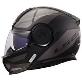  LS2 Scope Axıs Mat Siyah-Tıtanium Kask M Beden