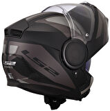  LS2 Scope Axıs Mat Siyah-Tıtanium Kask M Beden