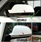 Audi A4 B8 2009-2014 Batman Yarasa Ayna Kapağı Piano Black ABS Plastik