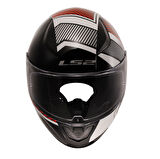 LS2 Rapid 2 Extra Beyaz- Kırmızı Full Face Motor Kaskı XXL Beden