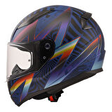LS2 RAPID 2 OPTIK MAT MAVİ-MOR KASK L