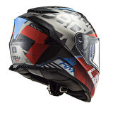 LS2 STORM 2 SPRINTER MAT SİYAH-KIRMIZI-TIT. XXL