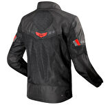 LS2 BLADE AIR MONT SİYAH-KIRMIZI XL