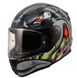 LS2 RAPID 2 SPOX KIRMIZI-GRİ KASK XL