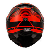 LS2 STORM 2 DODGER MAT SİYAH-NEON TURUNCU XXl