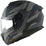 LS2 STREAM 2 SHADOW MAT TITANIUM-GRİ KASK L